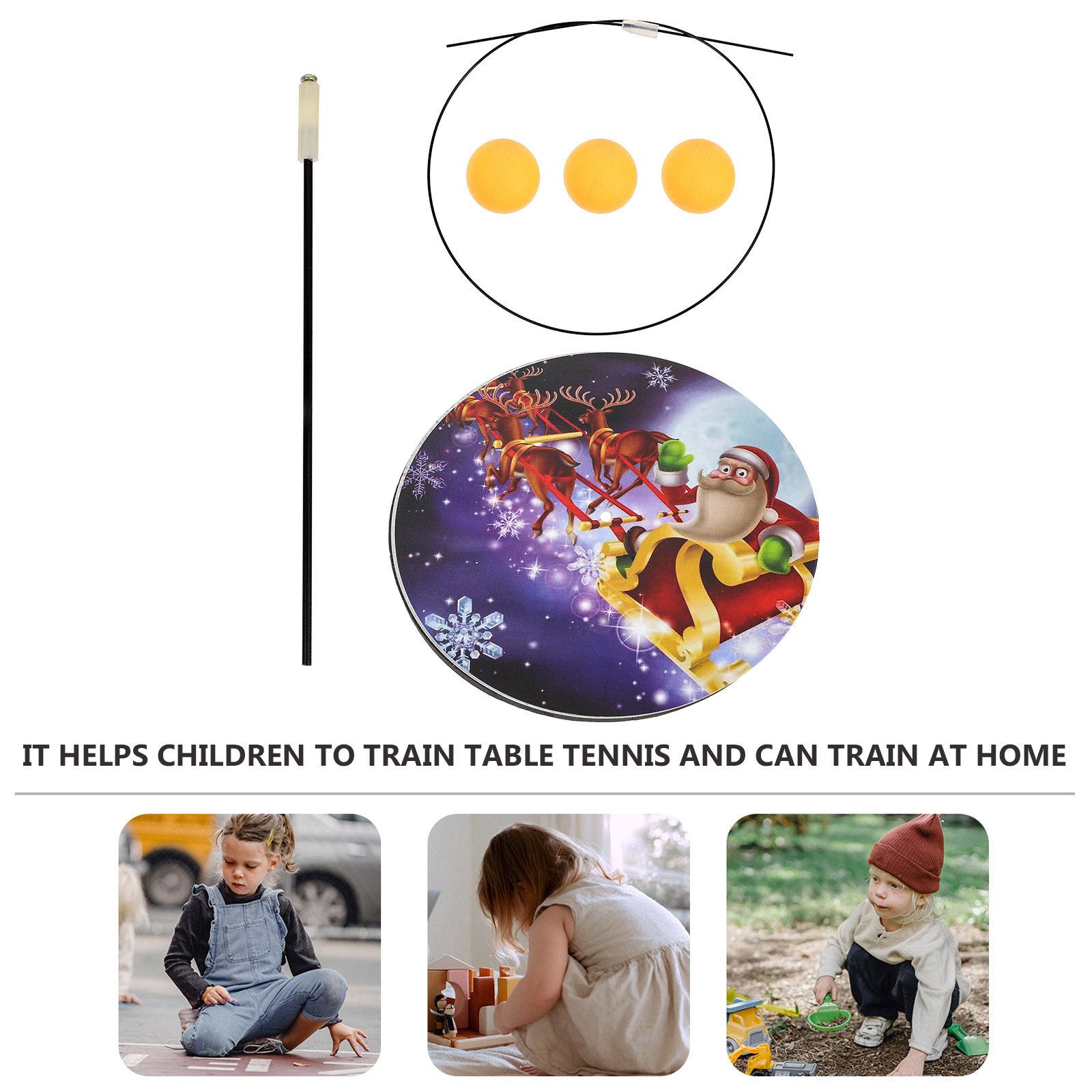 جهاز تدريب تنس الطاولة للاستخد - مراجعة Table Tennis For Kids وسعره