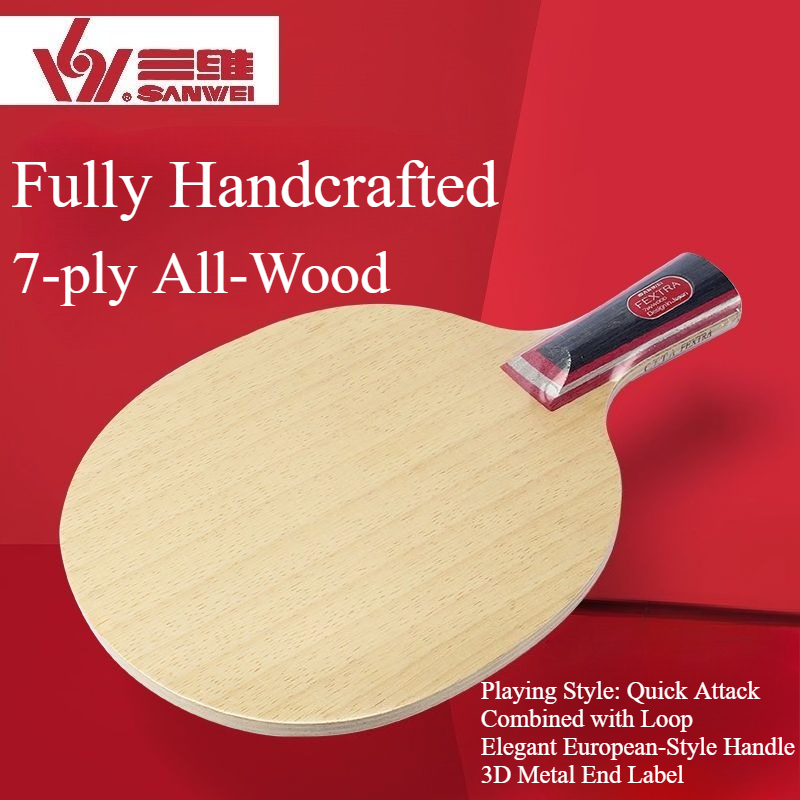 مضرب تنس طاولة SANWEI FEXTRA 7 - مراجعة Table Tennis Bat وسعره