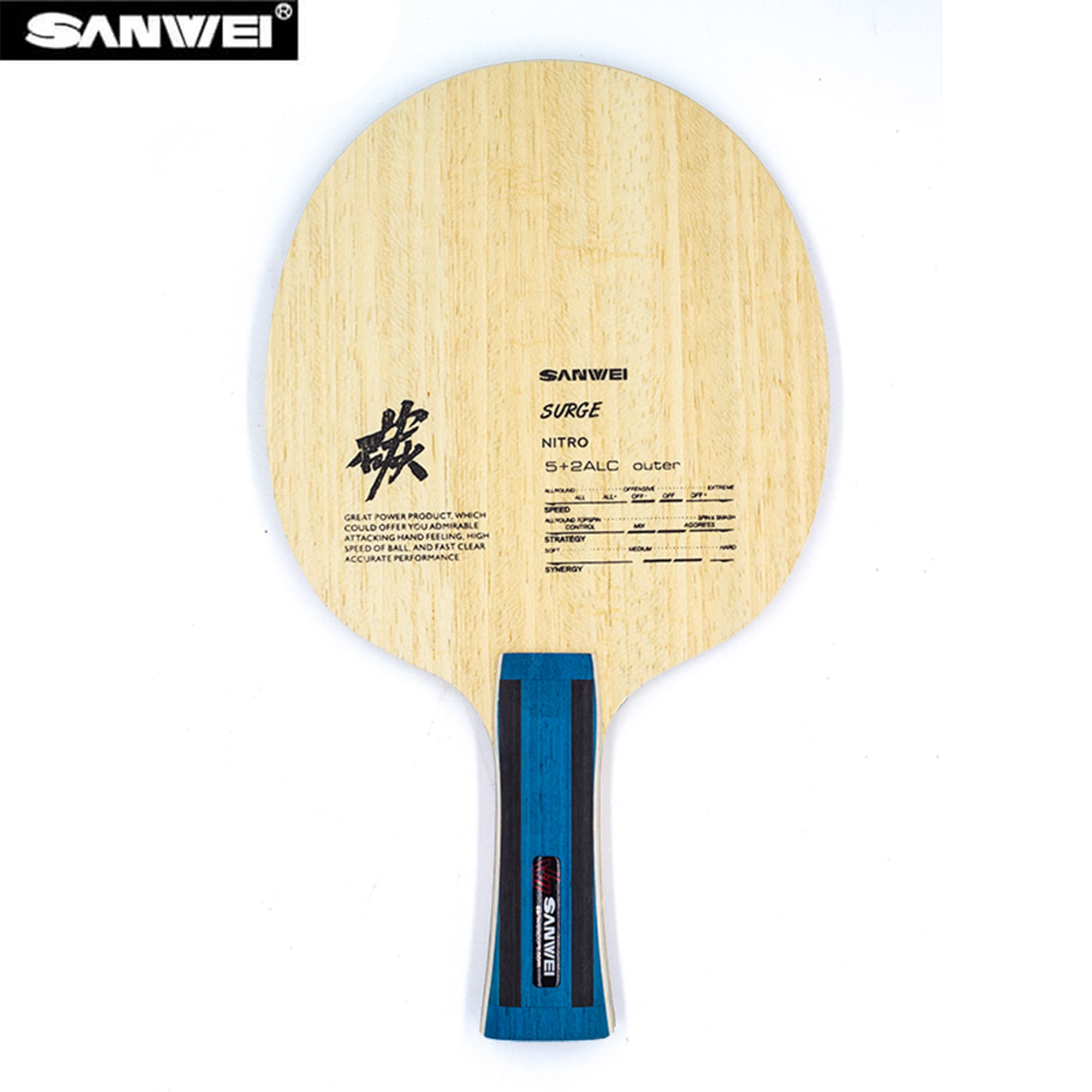 سانوي نيترو ALC شفرة تنس الطاو - مراجعة Table Tennis Edge وسعره