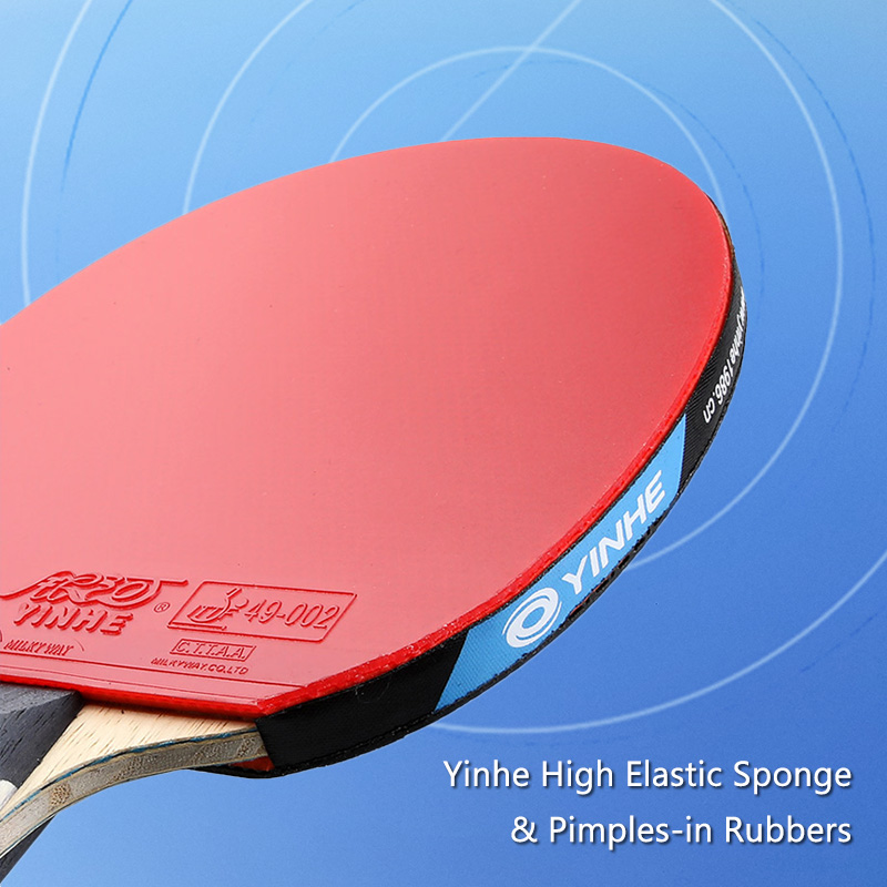 Yinhe 10 نجوم بينغ بونغ مضرب 1 - مراجعة Table Tennis Viscaria وسعره