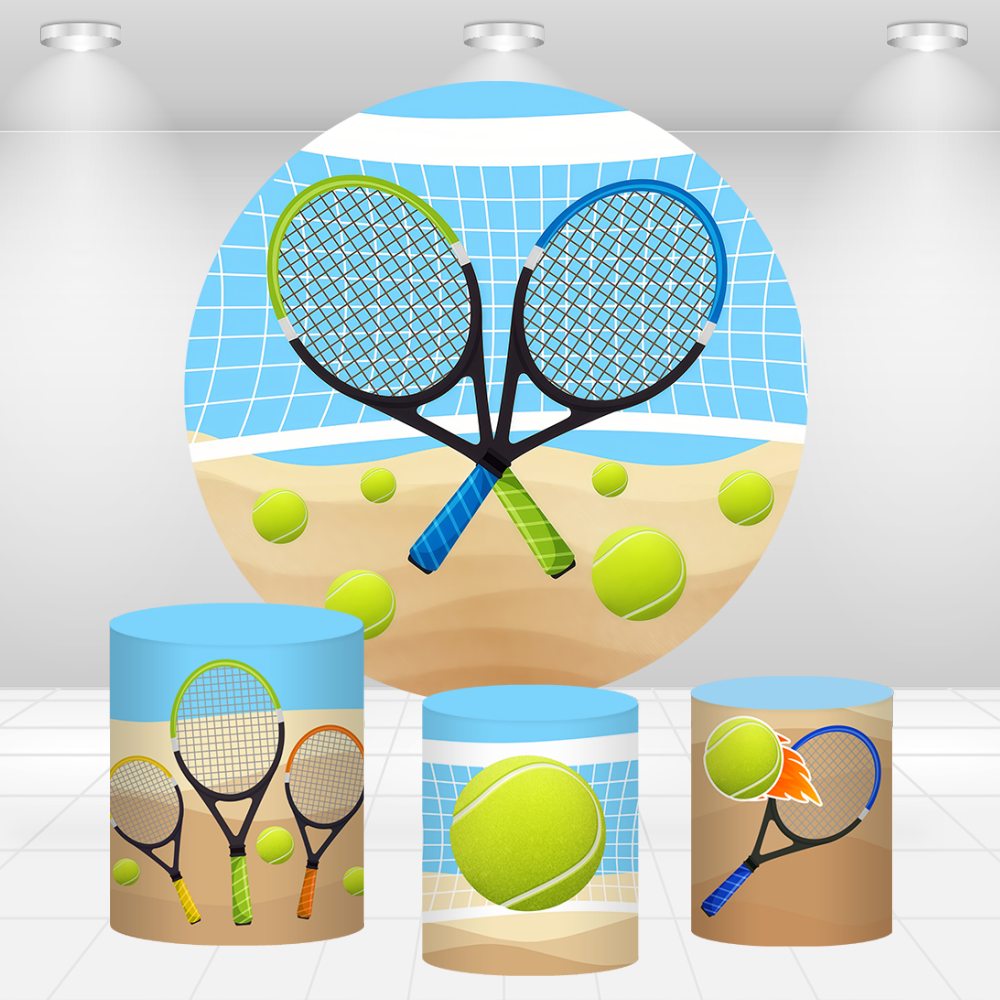 خلفية دائرية بتصميم كرة الطائر - مراجعة Table Tennis Background وسعره