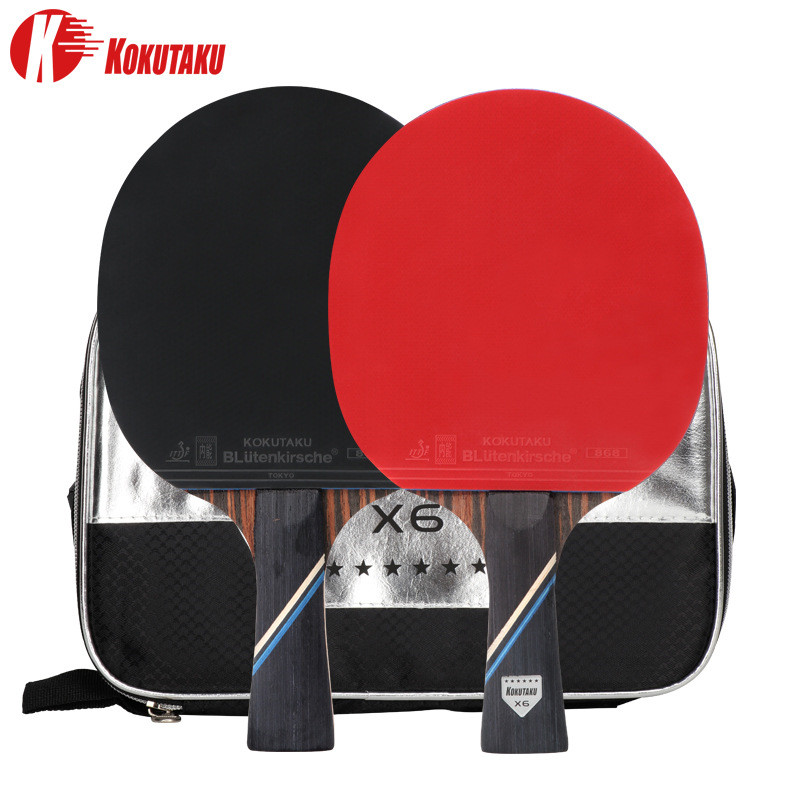KOKUTAKU ITTF المهنية 4/5/6 ست - مراجعة Table Tennis Kit Bag وسعره