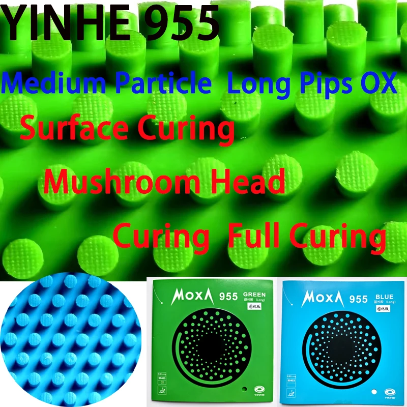 YINHE 955 تنس الطاولة المطاط ن - مراجعة Table Tennis Head To Head وسعره